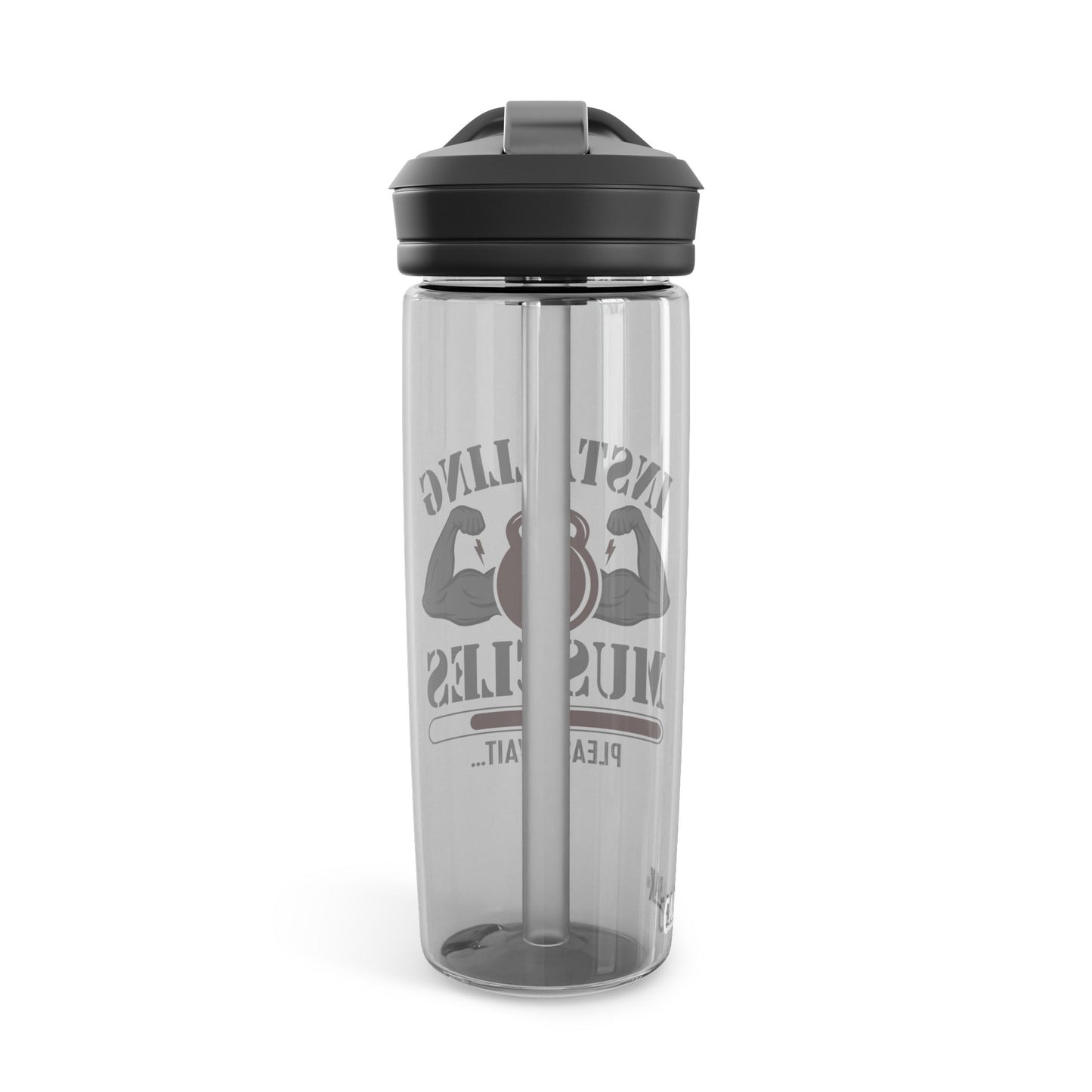 Installing Muscle Water Bottle - 20oz/25oz - Hydrate & Inspire