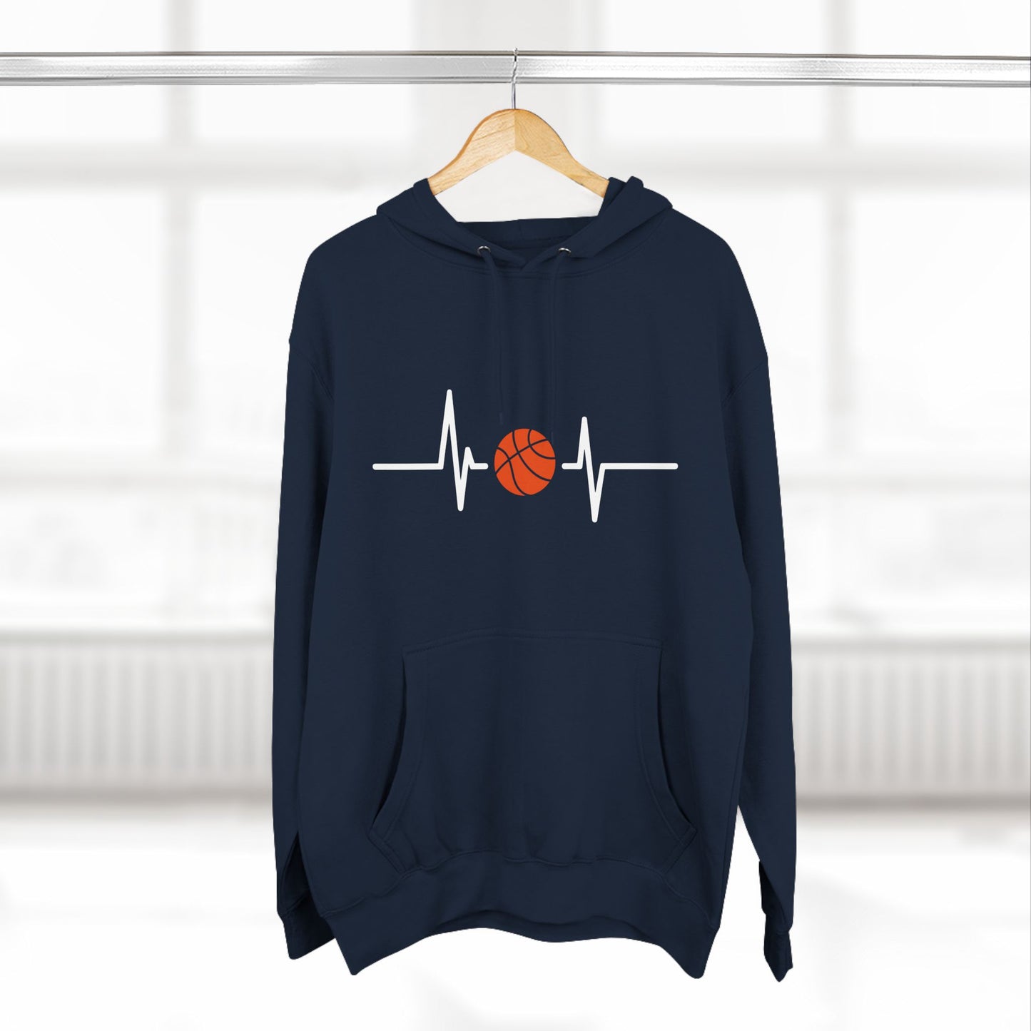 Basketball Hoodie - Three-Panel Fleece