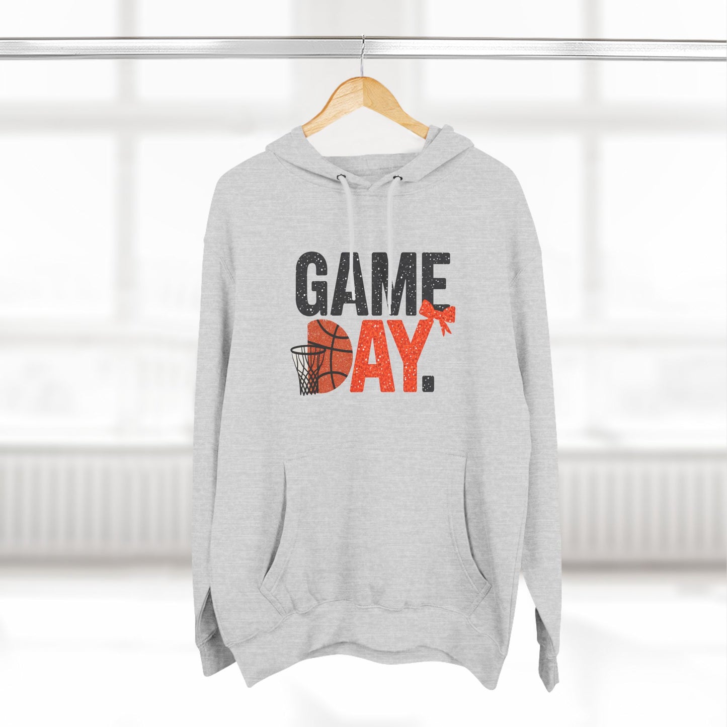 Game Day Basketball Hoodie - Three-Panel Fleece