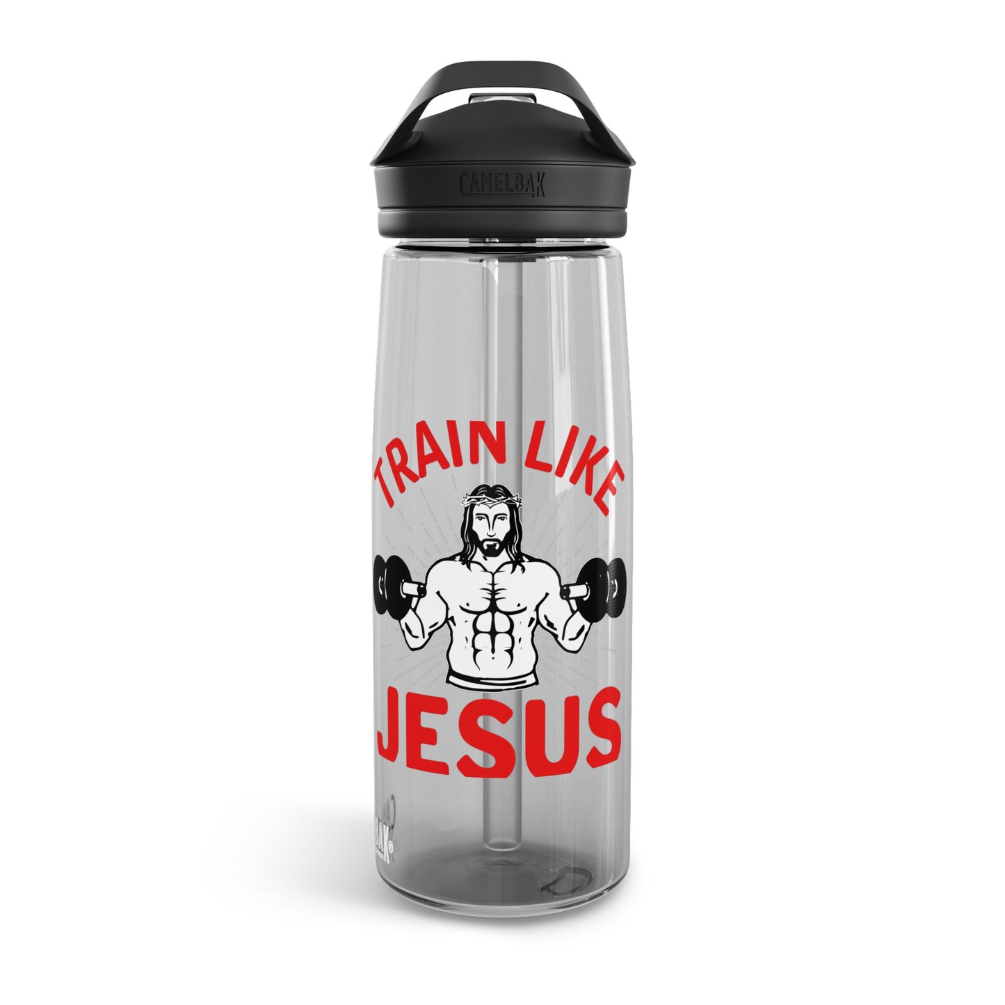 Motivational Jesus Water Bottle - 20oz/25oz - Hydrate & Inspire