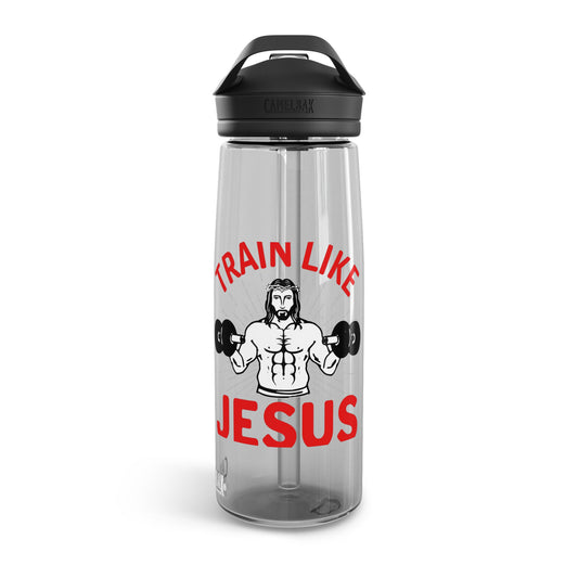 Motivational Jesus Water Bottle - 20oz/25oz - Hydrate & Inspire