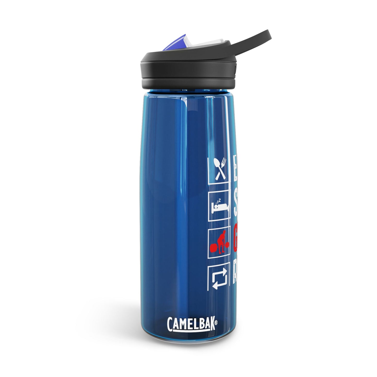 Eat Sleep Gym Water Bottle - 20oz/25oz - Hydrate & Inspire