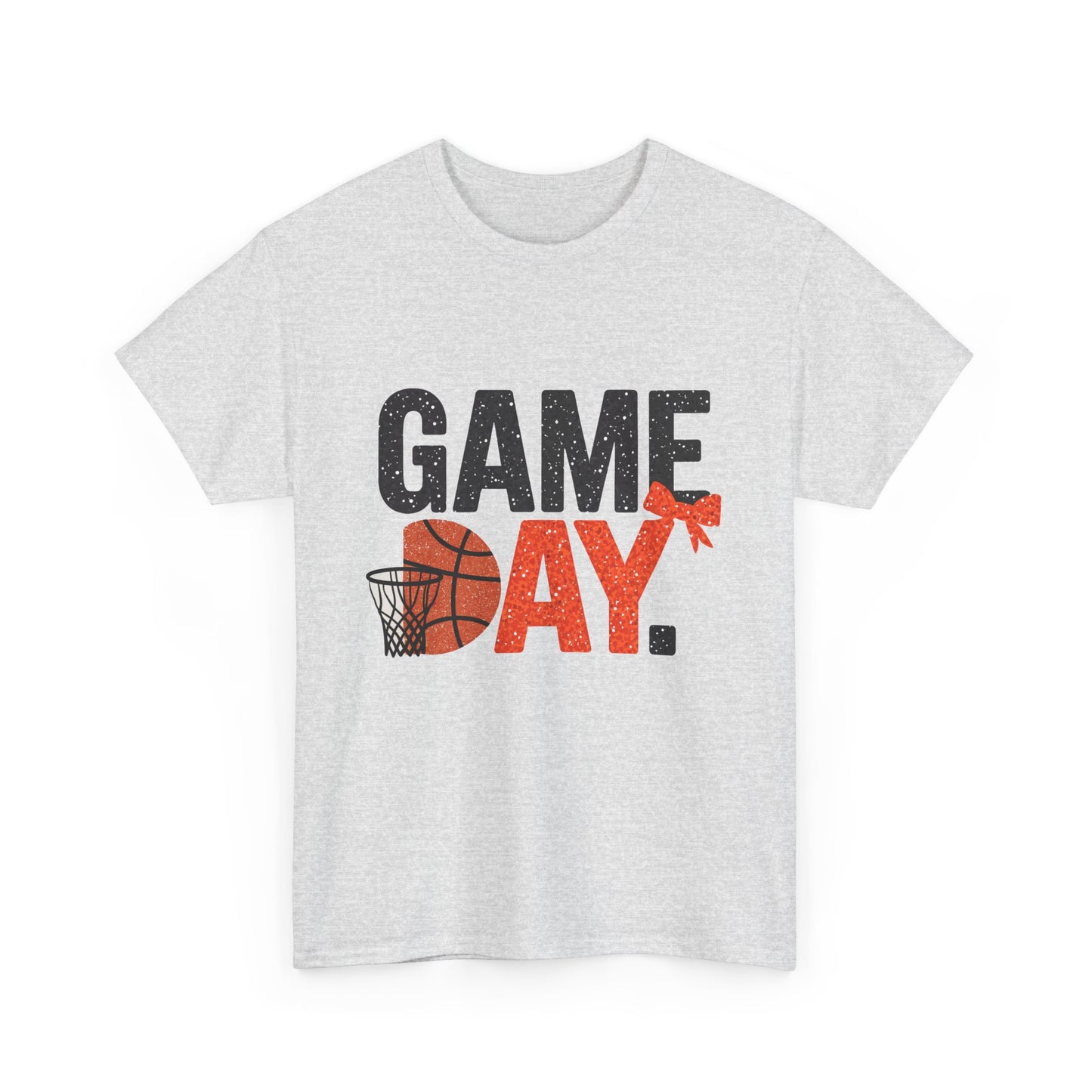 Game Day Unisex Heavy Cotton Tee - Perfect for Basketball Fans