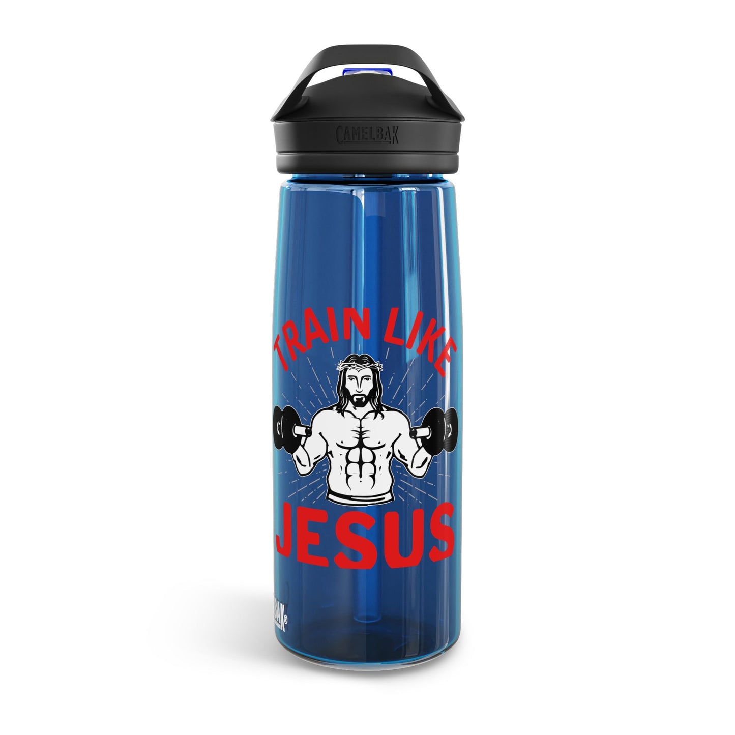 Motivational Jesus Water Bottle - 20oz/25oz - Hydrate & Inspire