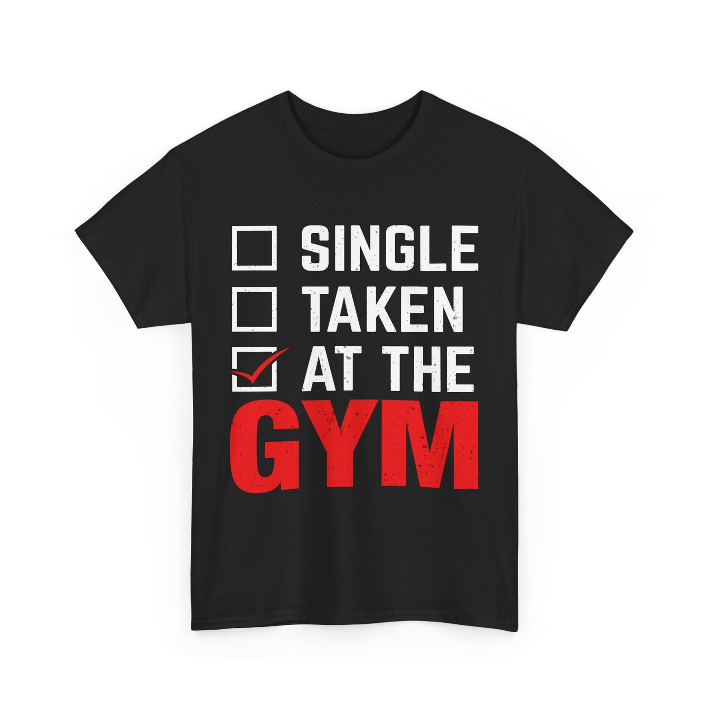 At the Gym Unisex Heavy Cotton Tee - Perfect for Gym Fans