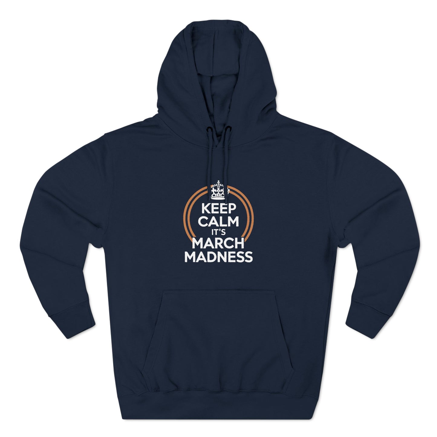 Keep Calm Hoodie - Three-Panel Fleece