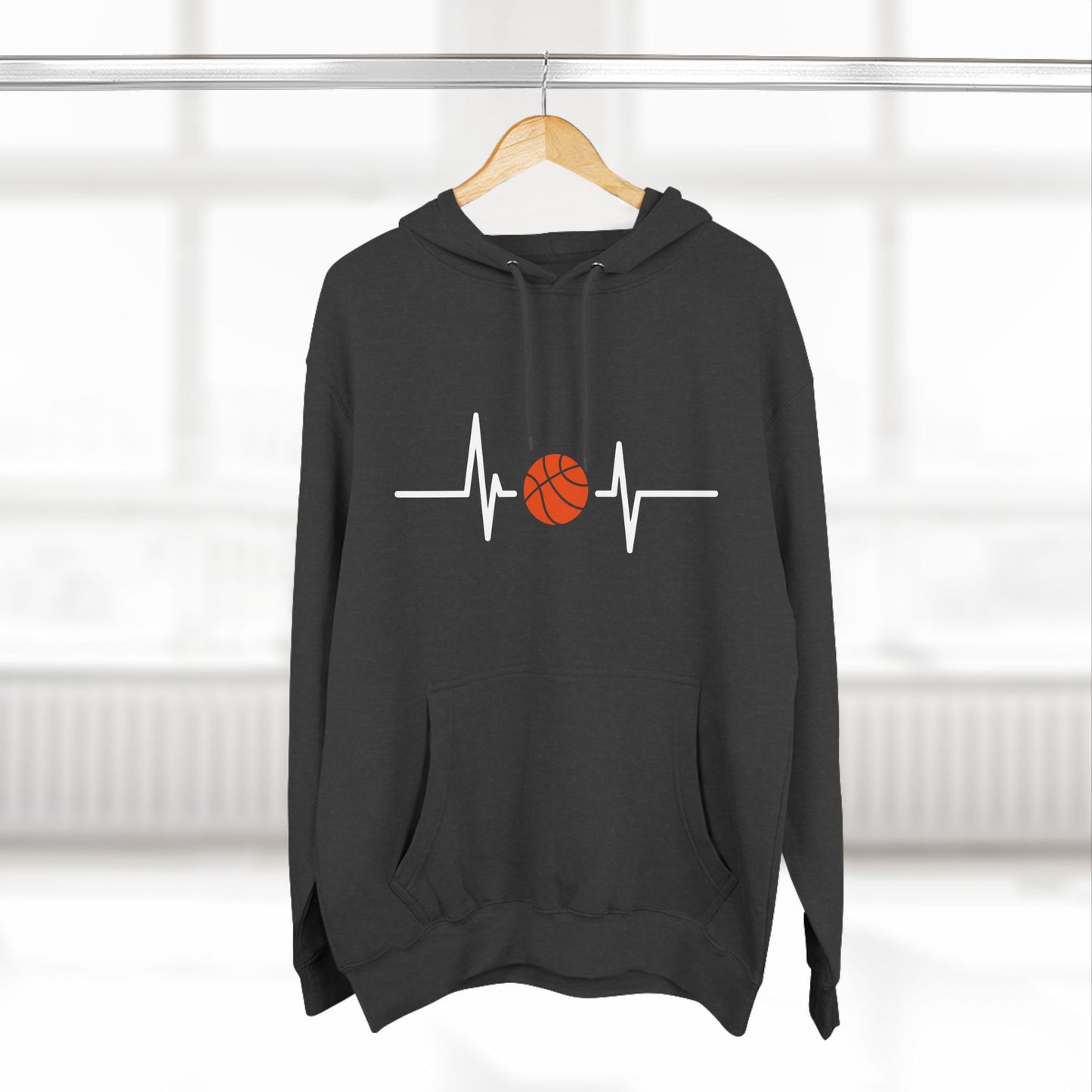 Basketball Hoodie - Three-Panel Fleece