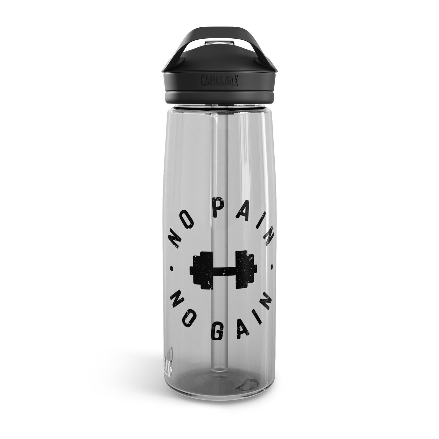 No Pain No gain Water Bottle - 20oz/25oz - Hydrate & Inspire