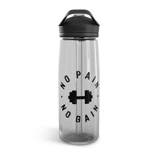 No Pain No gain Water Bottle - 20oz/25oz - Hydrate & Inspire