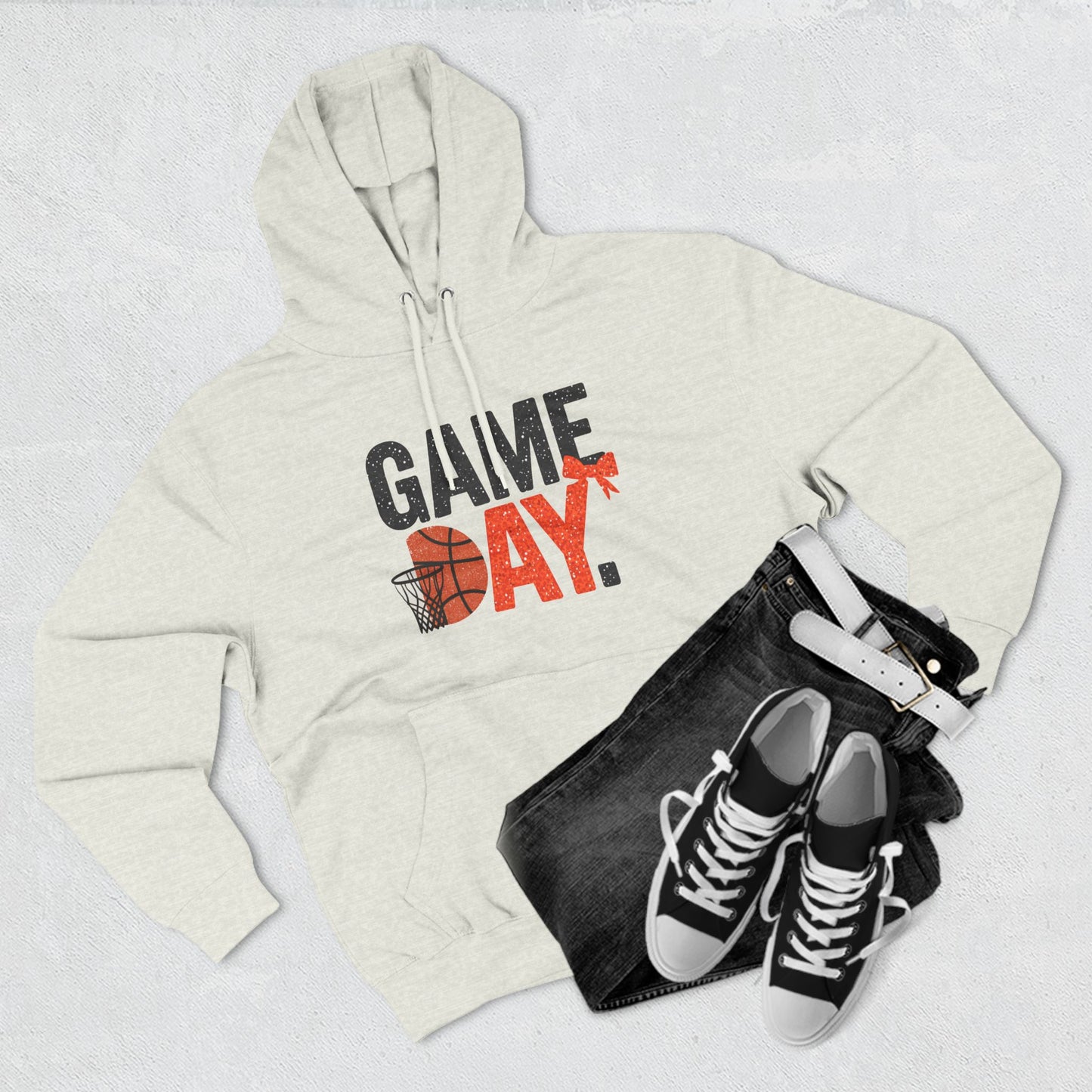 Game Day Basketball Hoodie - Three-Panel Fleece