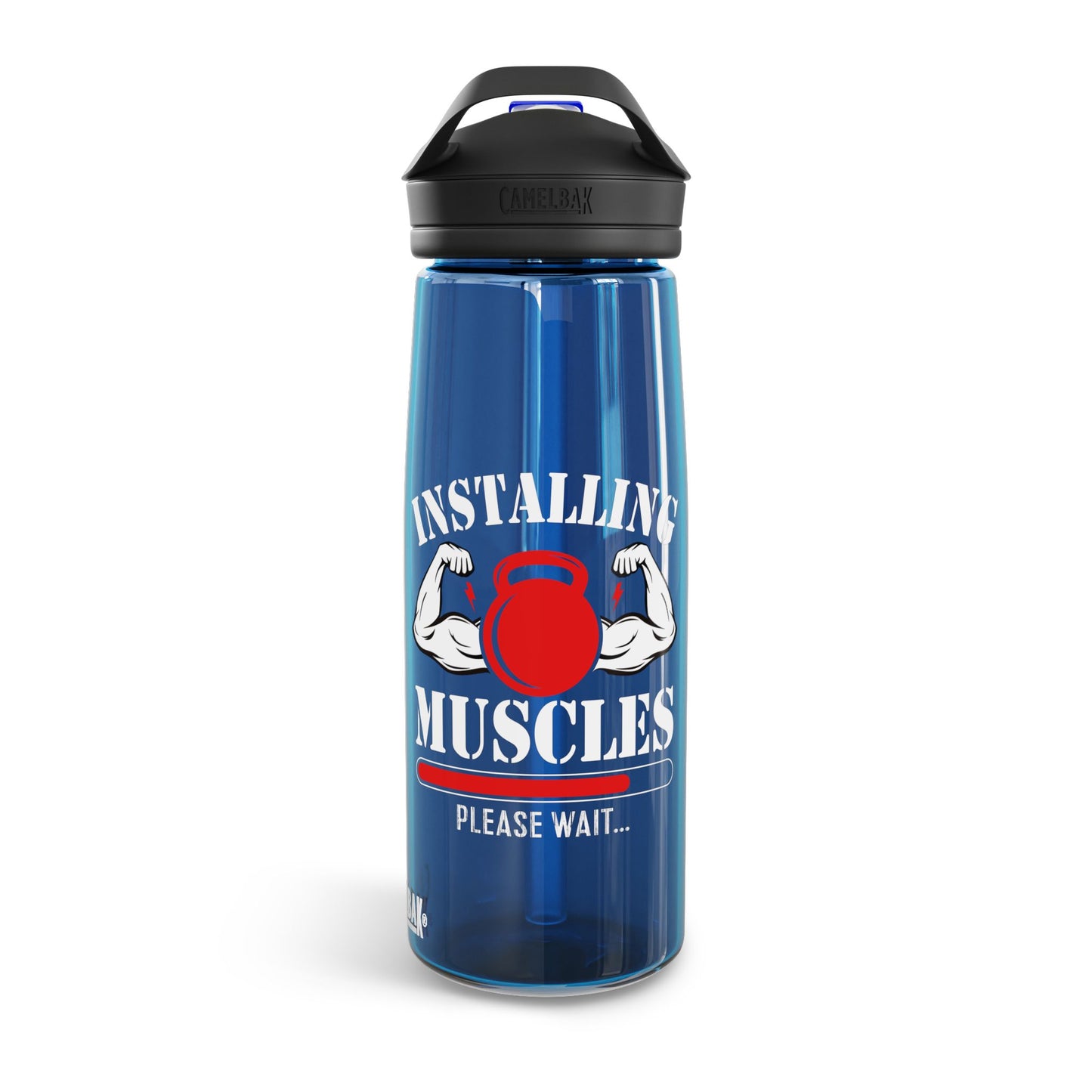 Installing Muscle Water Bottle - 20oz/25oz - Hydrate & Inspire