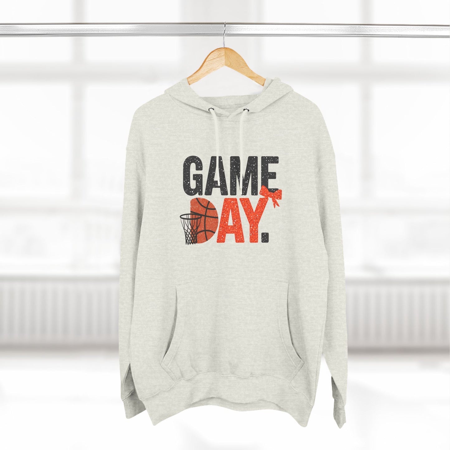 Game Day Basketball Hoodie - Three-Panel Fleece