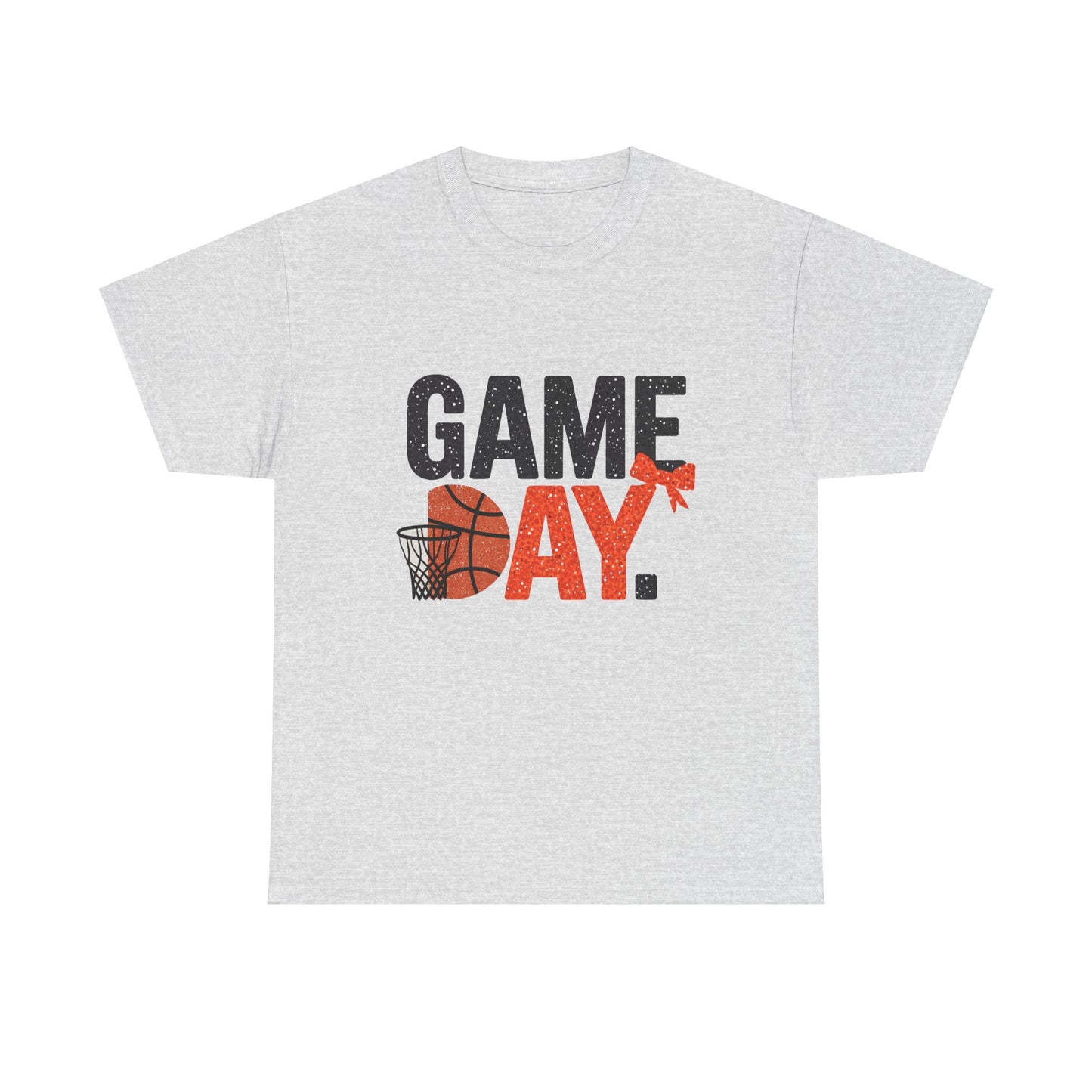 Game Day Unisex Heavy Cotton Tee - Perfect for Basketball Fans