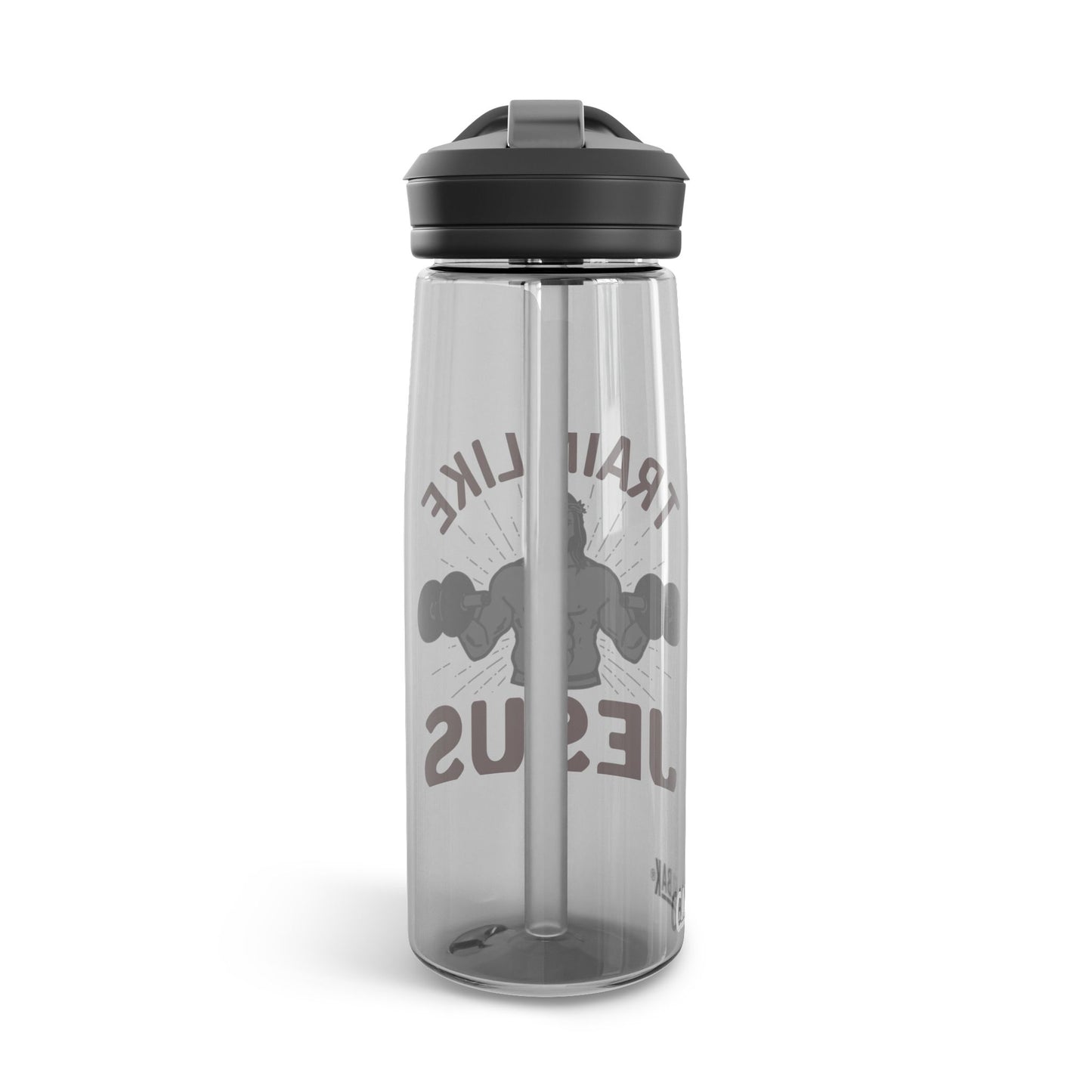 Motivational Jesus Water Bottle - 20oz/25oz - Hydrate & Inspire