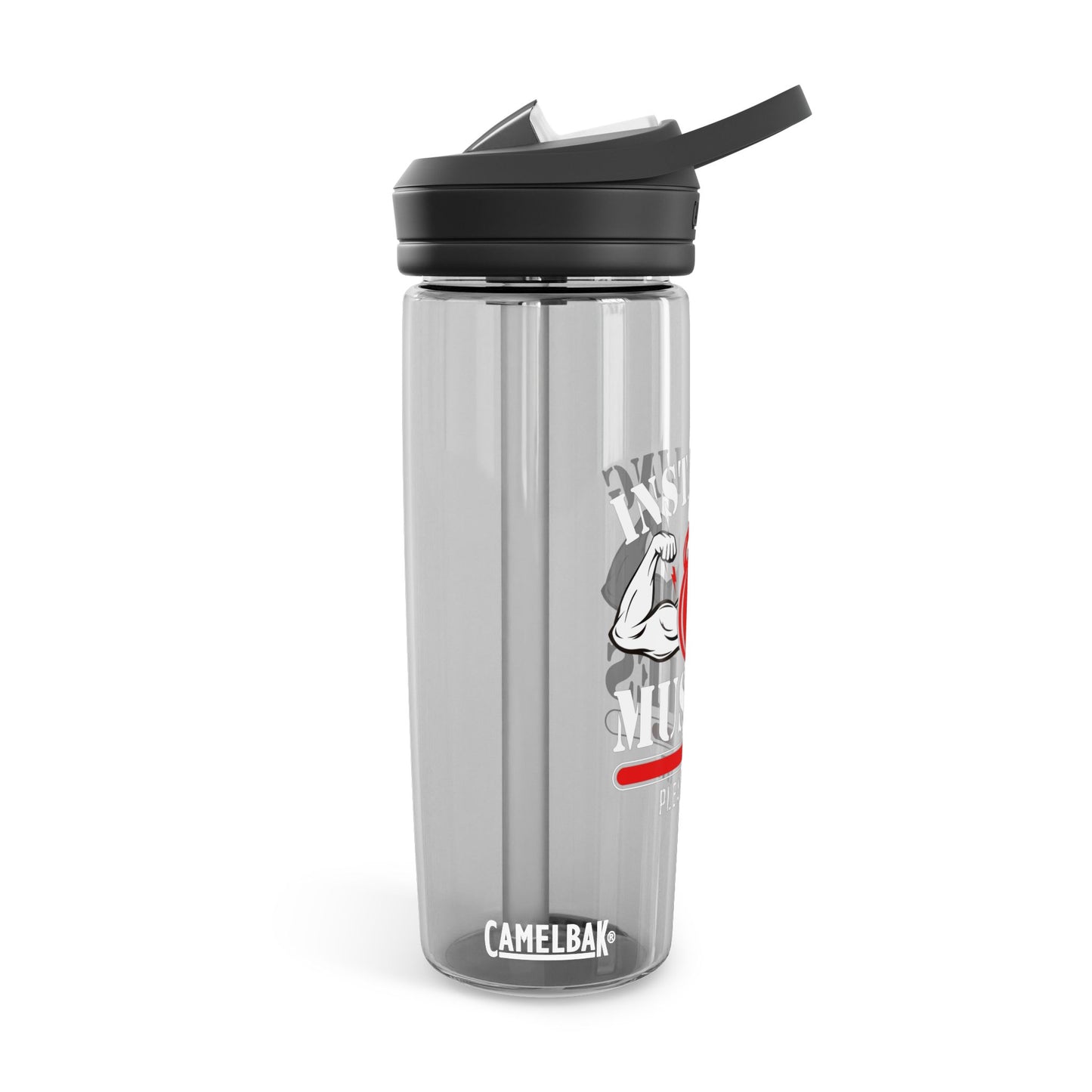 Installing Muscle Water Bottle - 20oz/25oz - Hydrate & Inspire