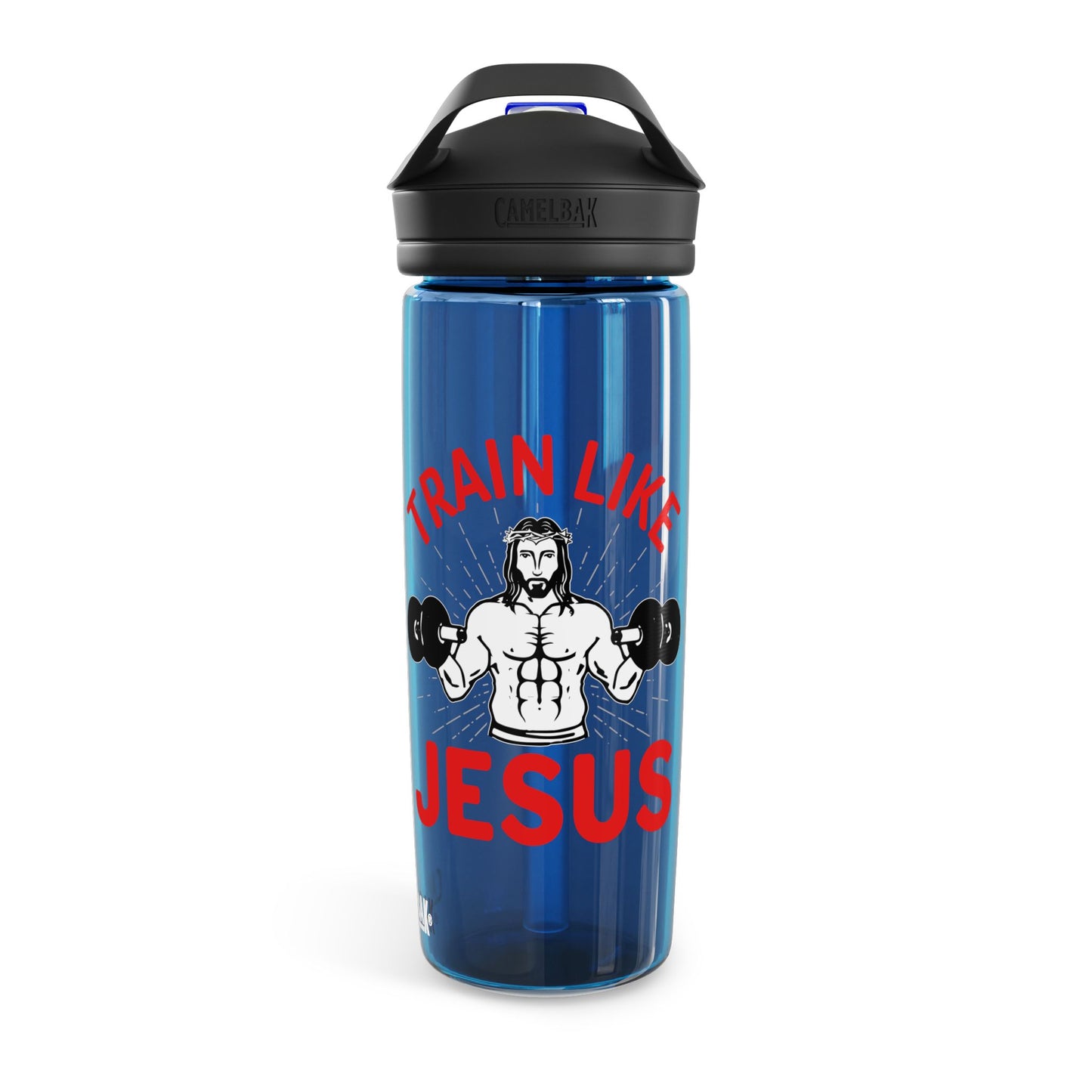 Motivational Jesus Water Bottle - 20oz/25oz - Hydrate & Inspire