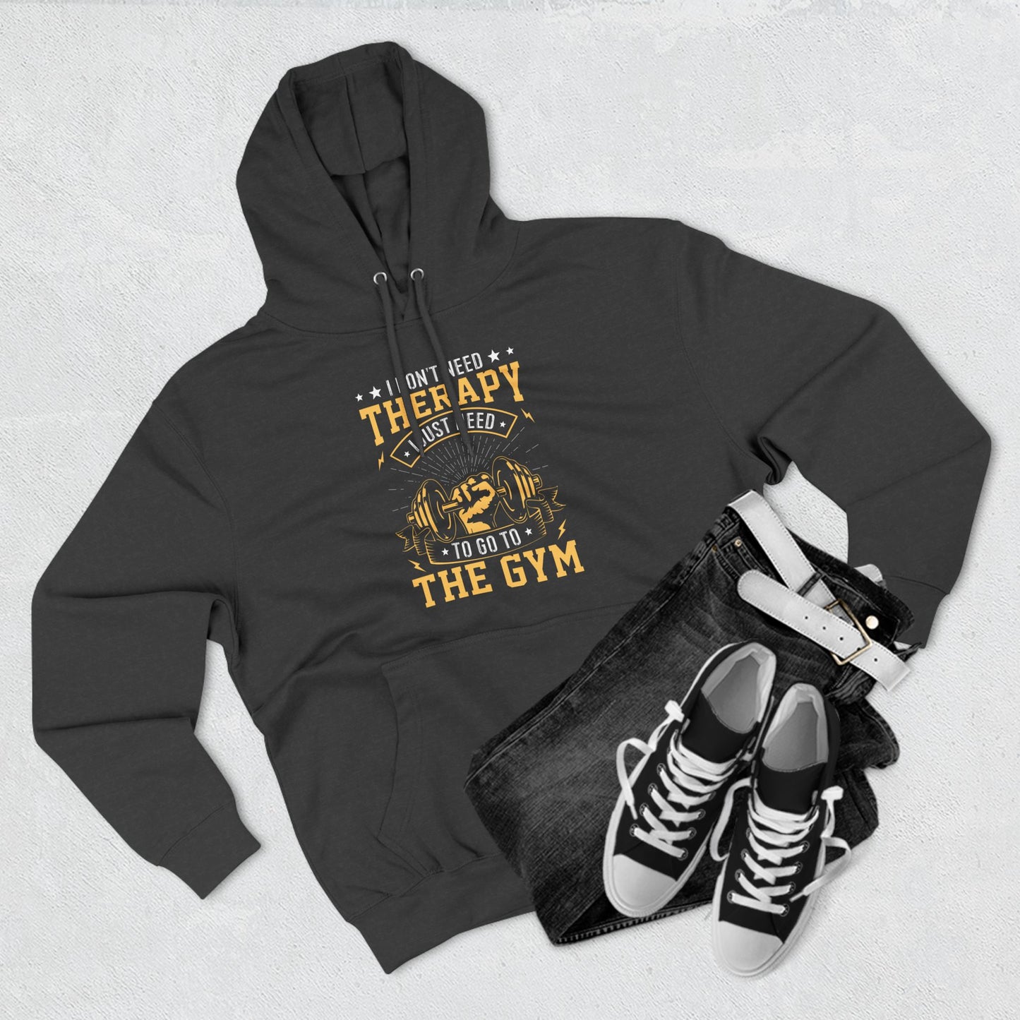 Therapy Hoodie - Three-Panel Fleece