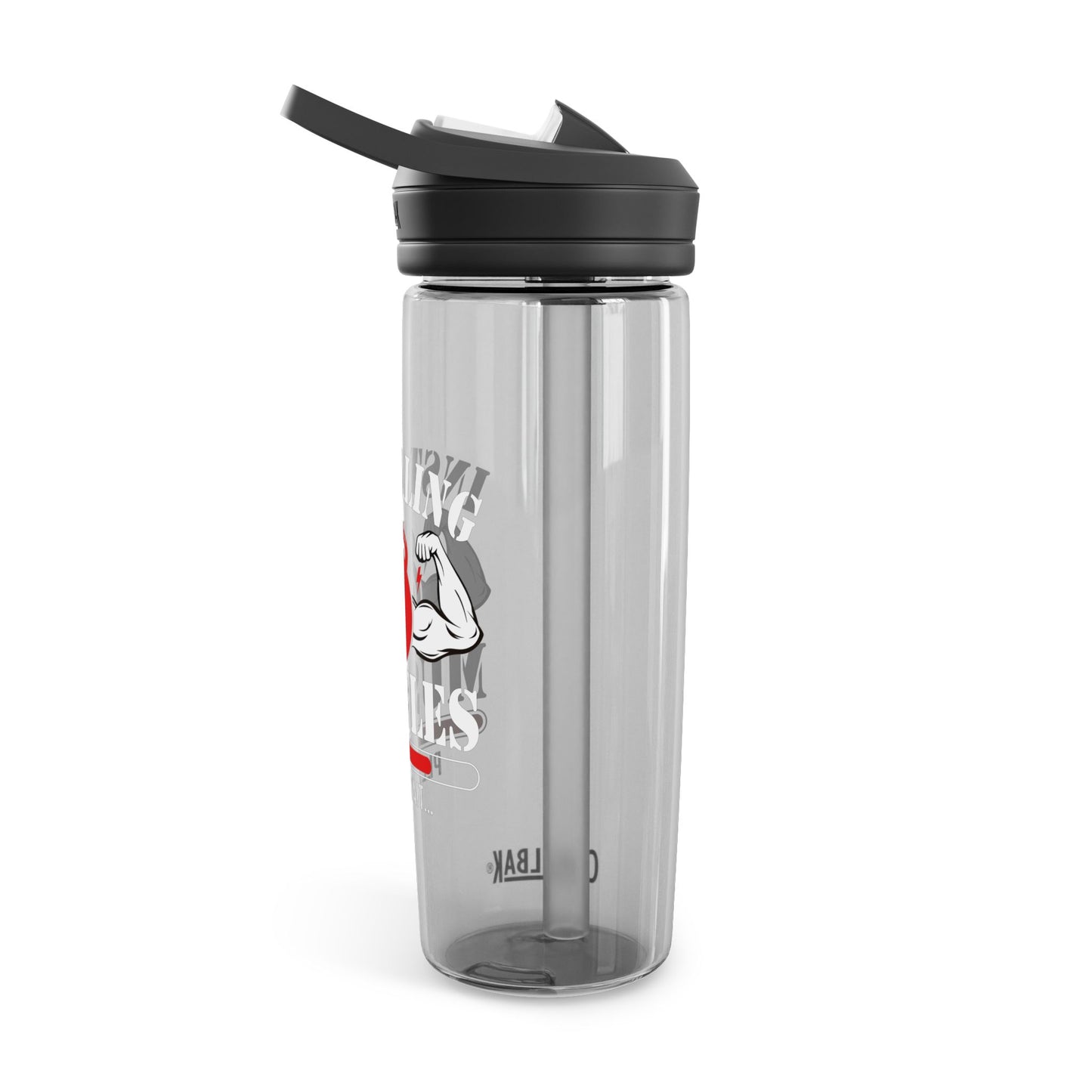 Installing Muscle Water Bottle - 20oz/25oz - Hydrate & Inspire