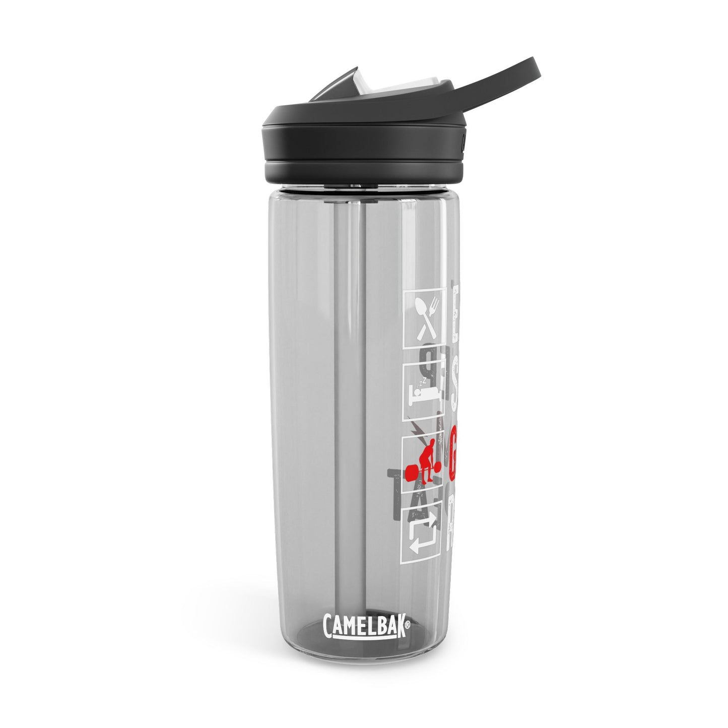 Eat Sleep Gym Water Bottle - 20oz/25oz - Hydrate & Inspire