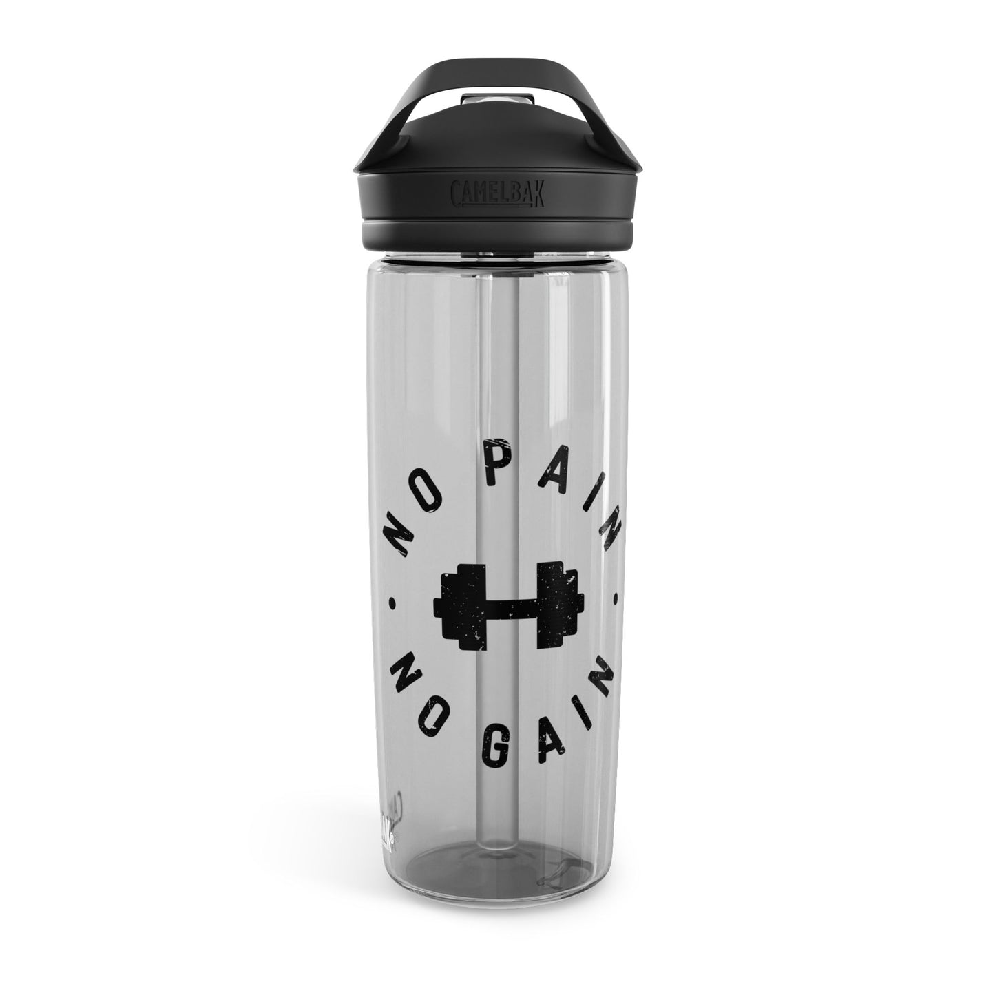 No Pain No gain Water Bottle - 20oz/25oz - Hydrate & Inspire