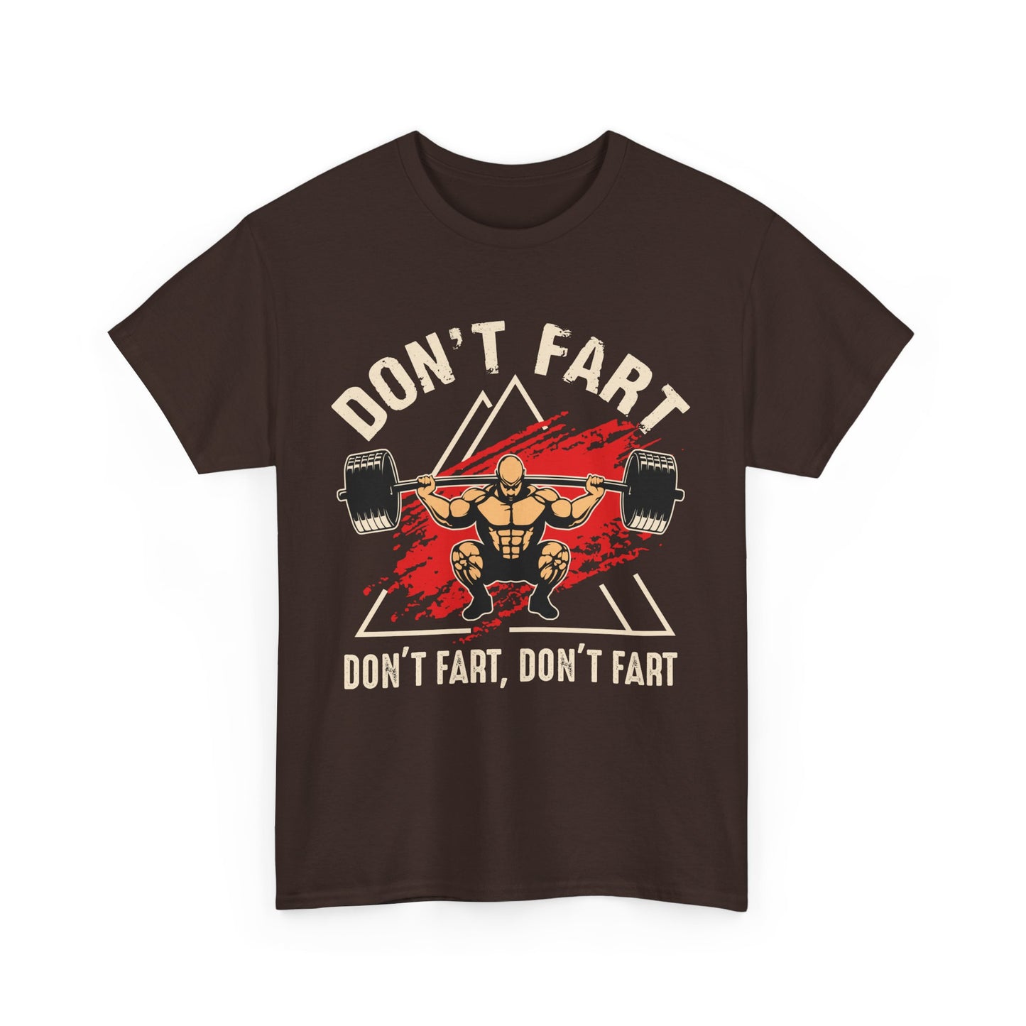 Don't Fart Unisex Heavy Cotton Tee - Perfect for GYM Fans