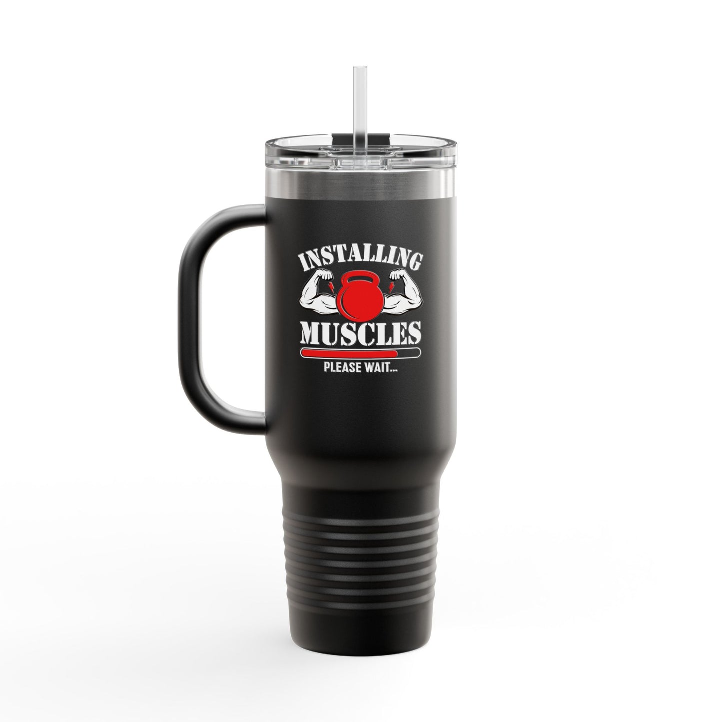 Installing muscles Insulated Travel Mug - 40oz