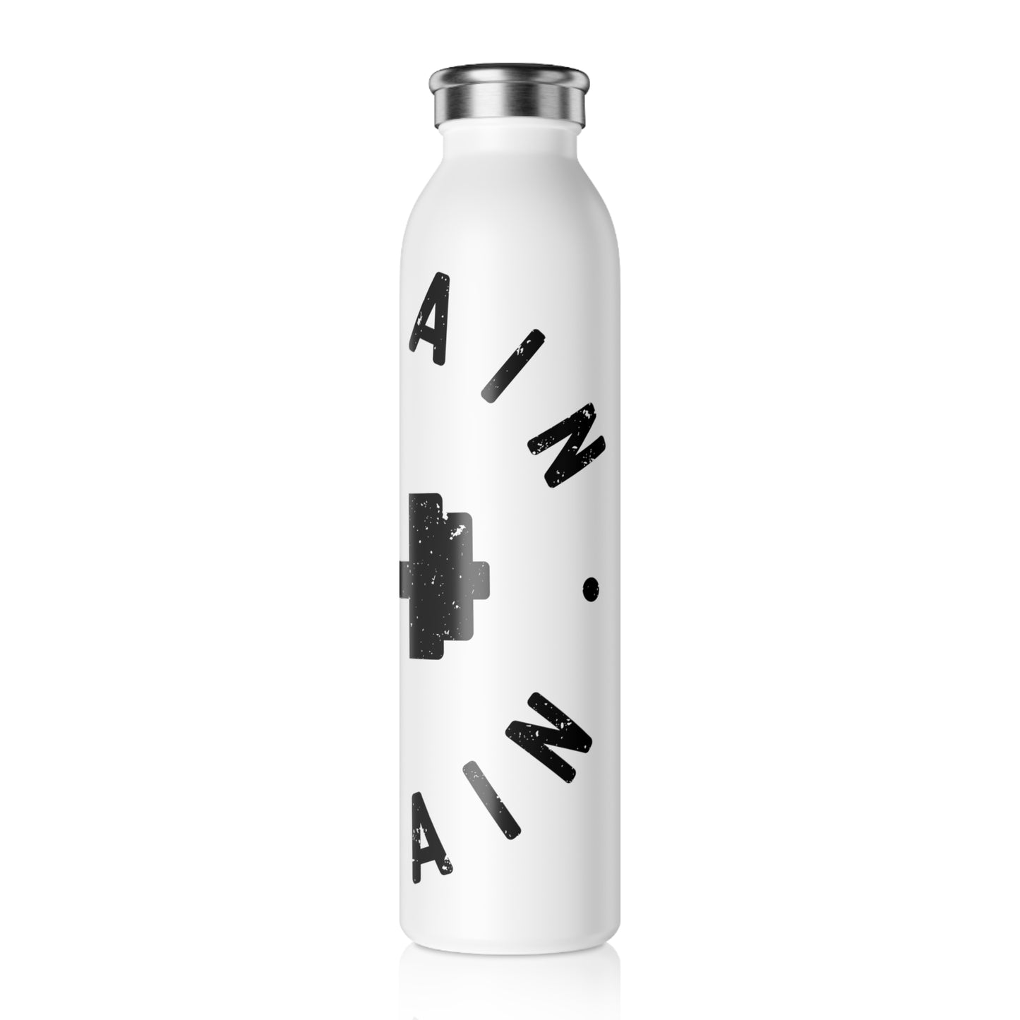 No Pain No Gain Slim Water Bottle | Perfect for Gym Fans