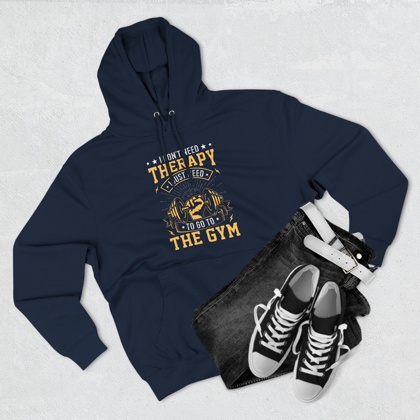 Therapy Hoodie - Three-Panel Fleece