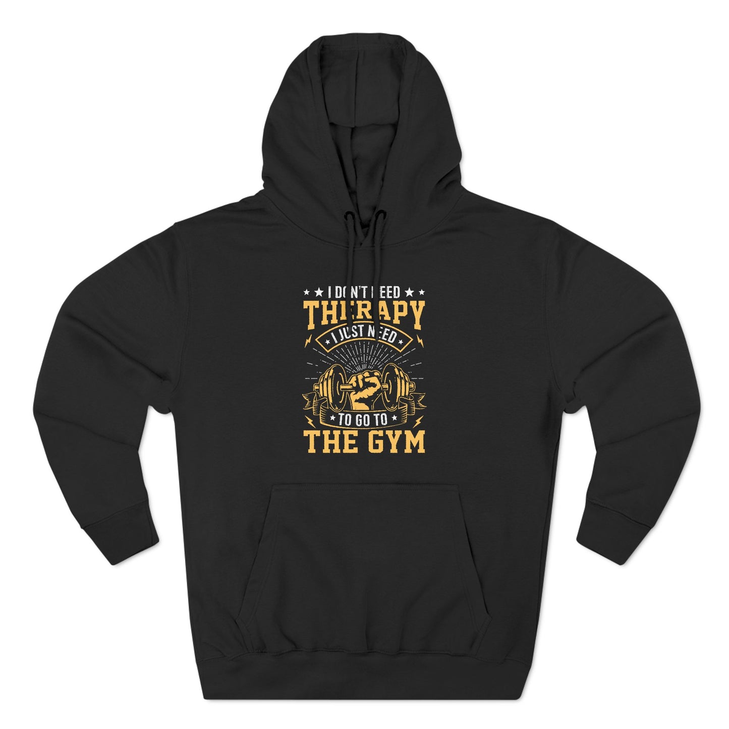 Therapy Hoodie - Three-Panel Fleece