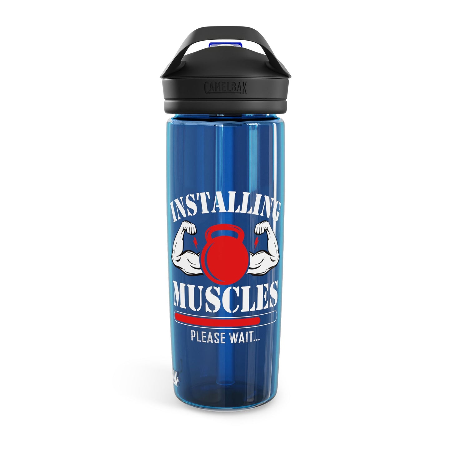 Installing Muscle Water Bottle - 20oz/25oz - Hydrate & Inspire