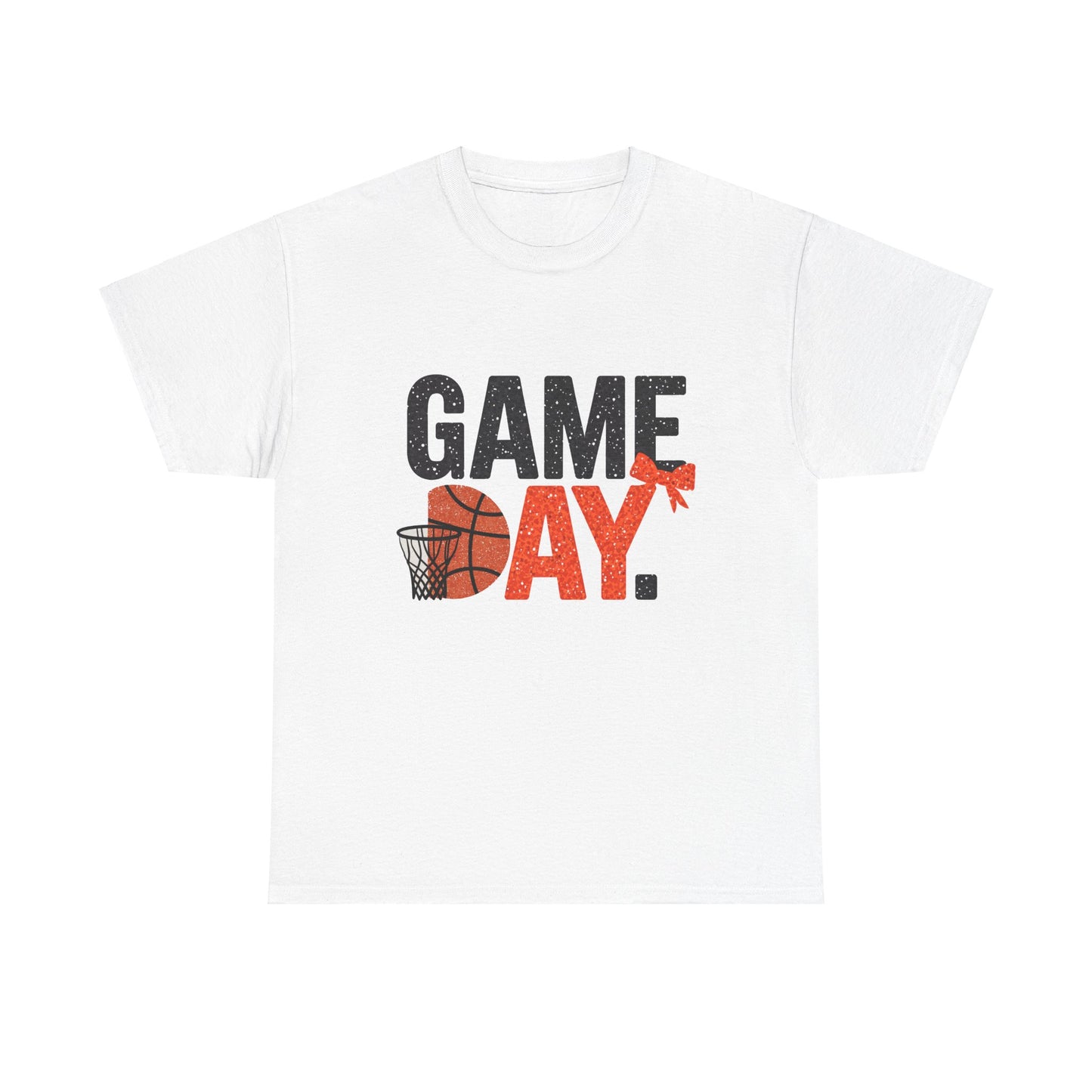 Game Day Unisex Heavy Cotton Tee - Perfect for Basketball Fans