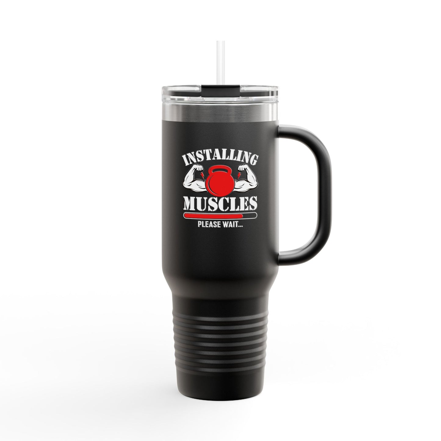 Installing muscles Insulated Travel Mug - 40oz