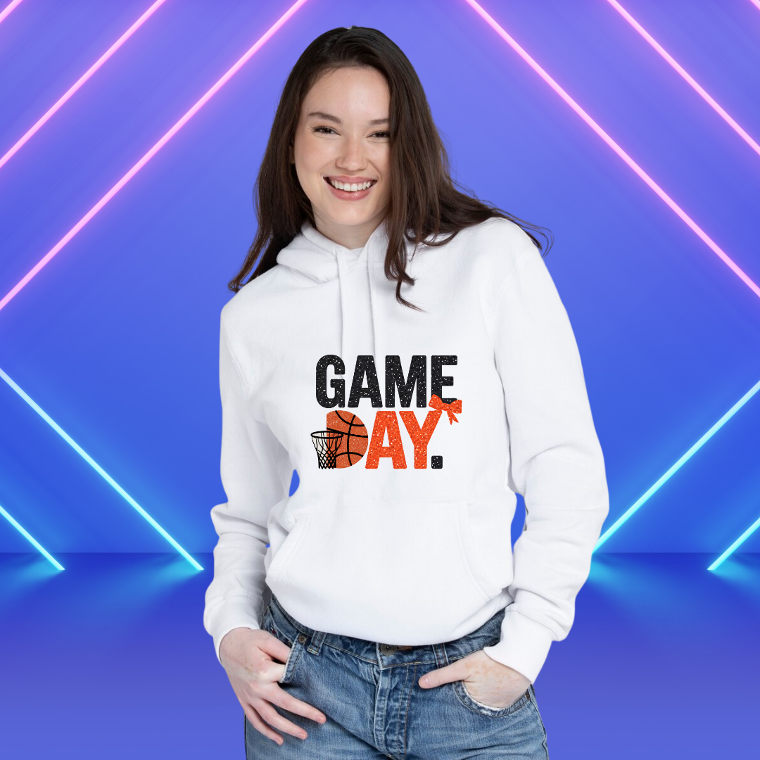 Game Day Basketball Hoodie - Three-Panel Fleece