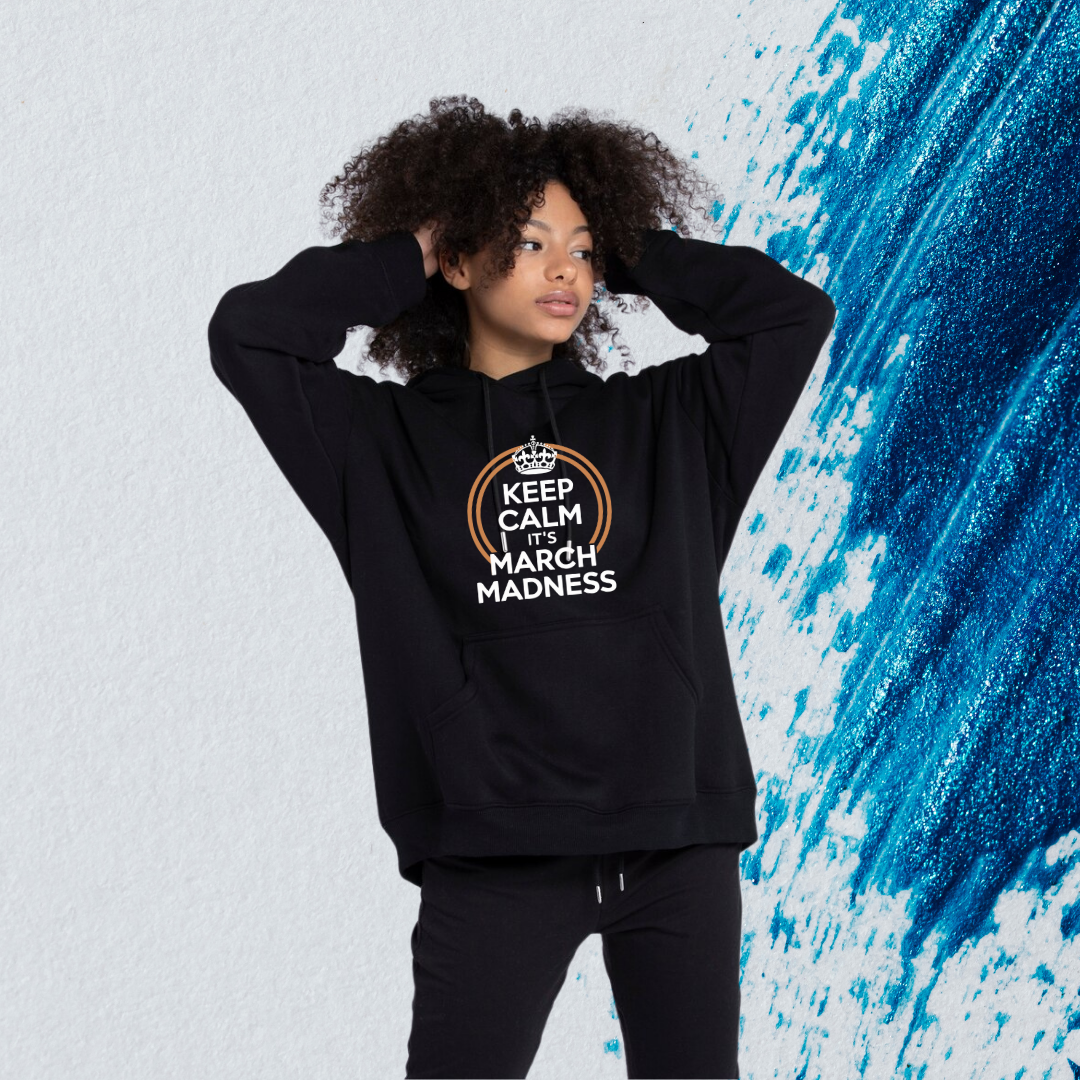 Keep Calm Hoodie - Three-Panel Fleece